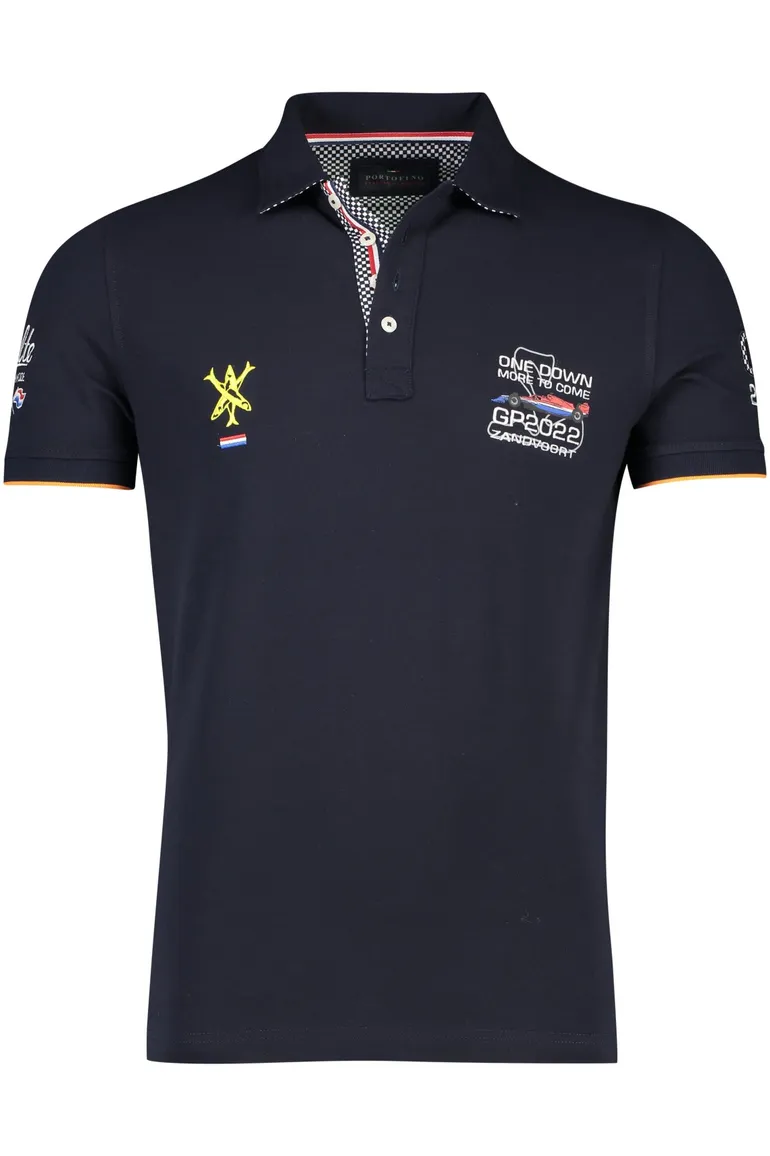 GP race polo Portofino 2022 donkerblauw