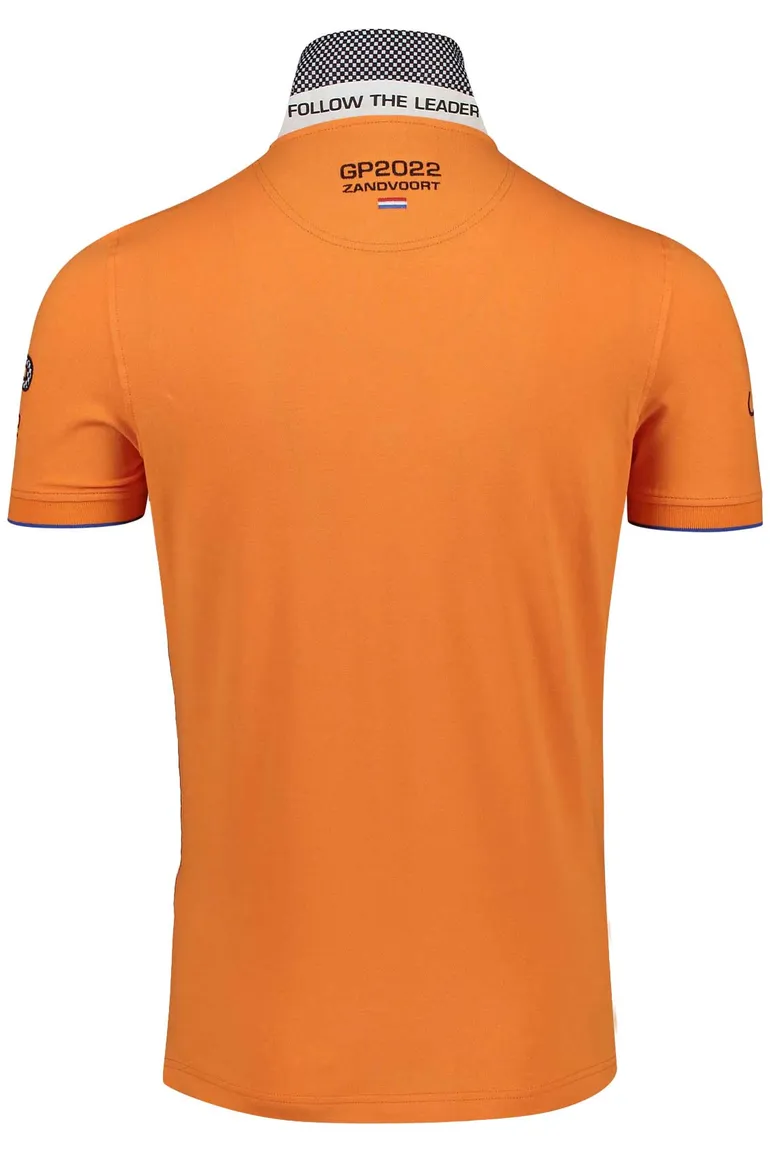Race polo Portofino GP2022 oranje