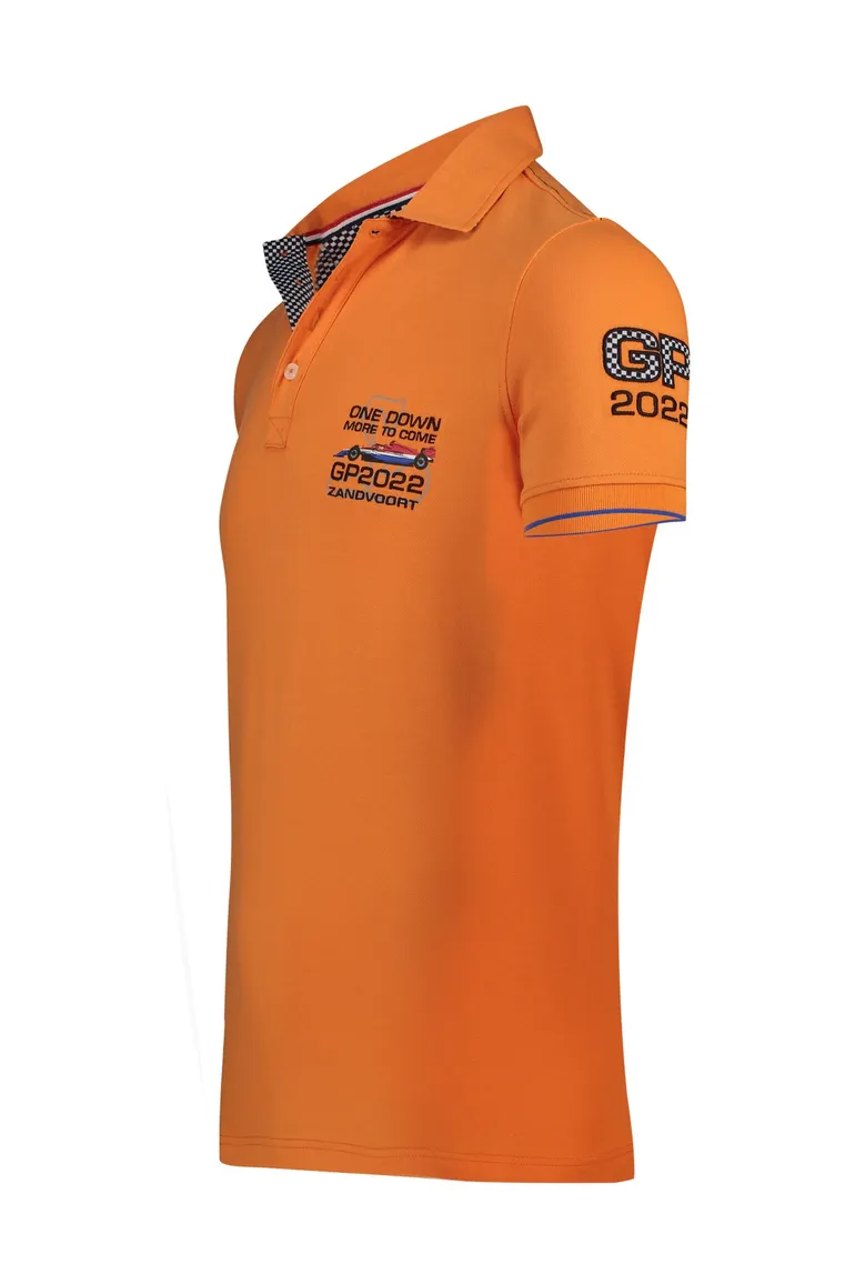 Race polo Portofino GP2022 oranje