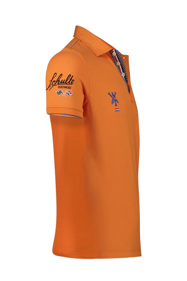 Race polo Portofino GP2022 oranje
