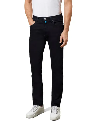 Pierre Cardin Pierre Cardin Lyon tapered fit 5-pocket donkerblauw