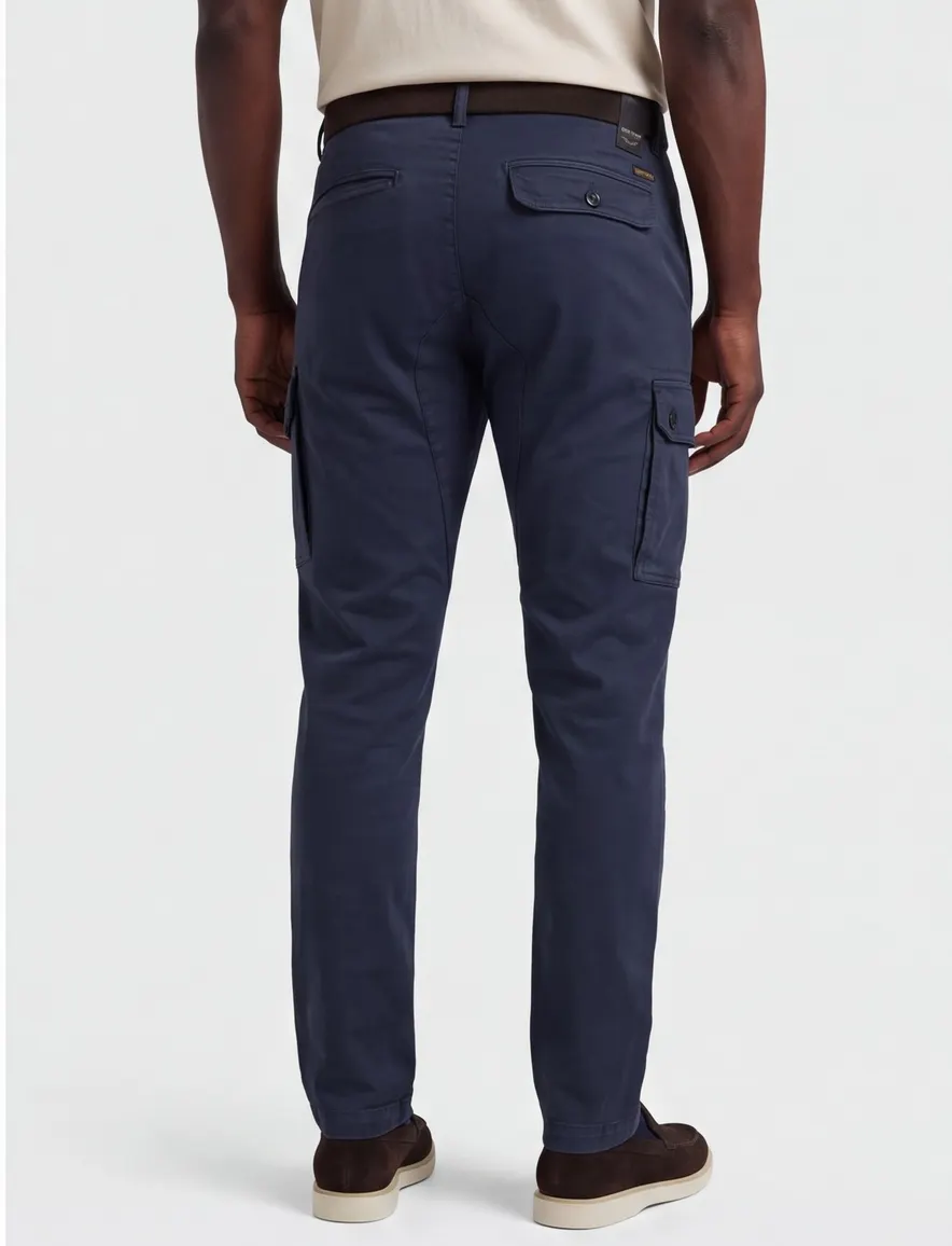 Replay chino donkerblauw Slim Fit model Jaan