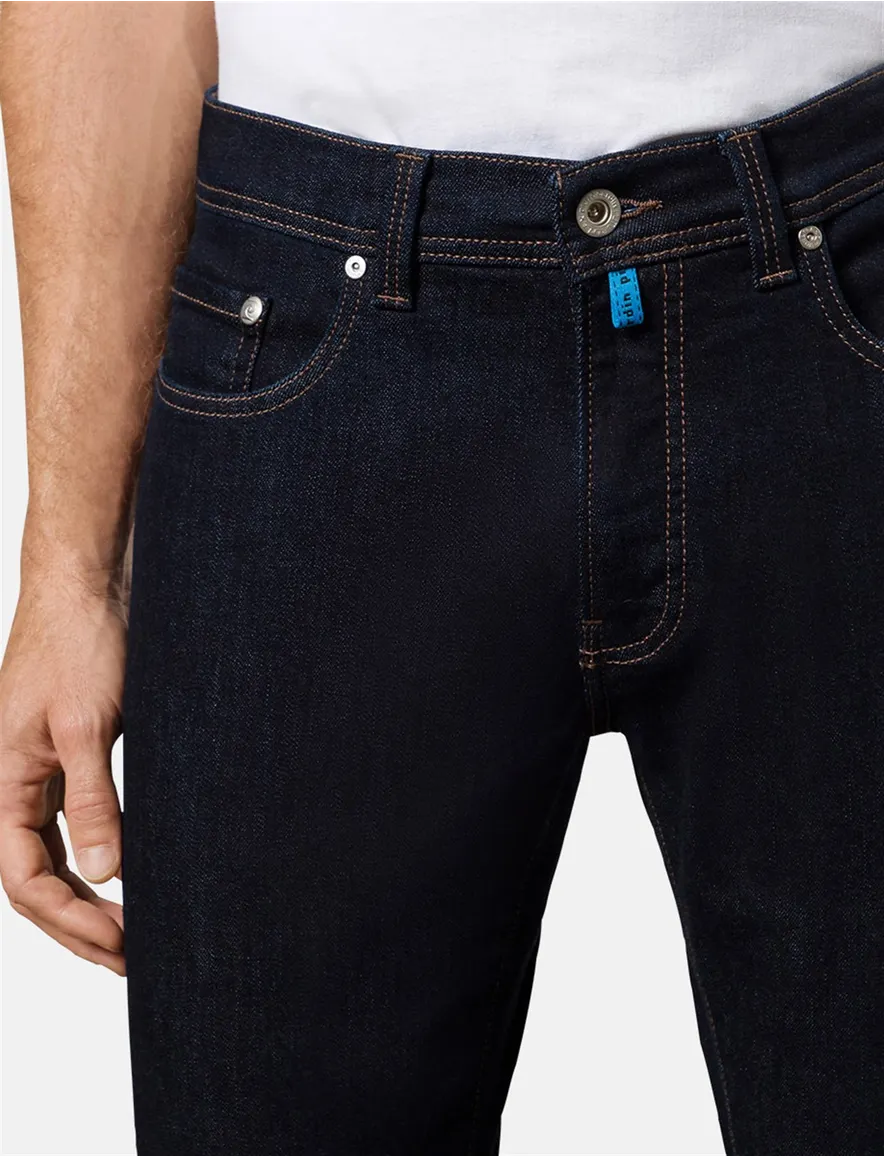 Donkerblauwe broek Pierre Cardin Lyon Tapered