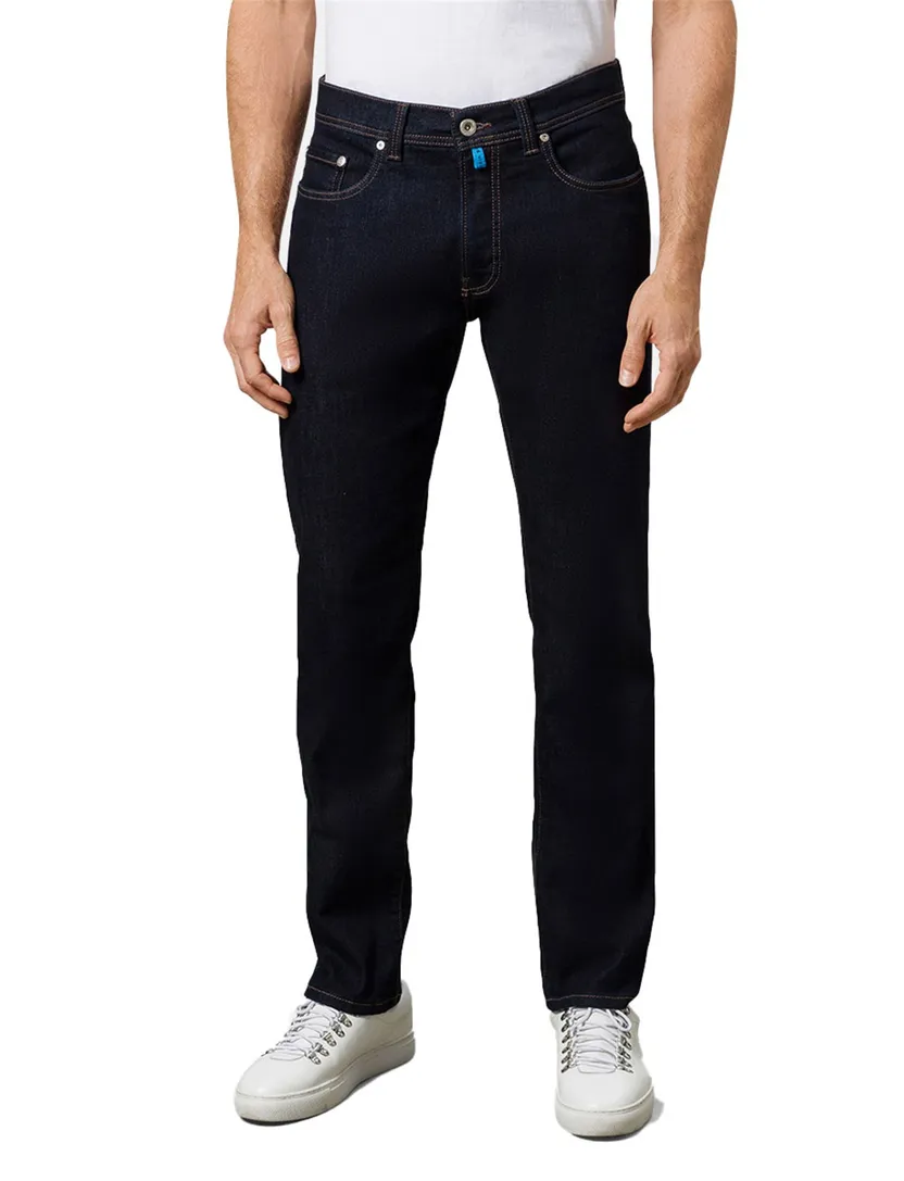 Lyon Tapered Pierre Cardin broek navy