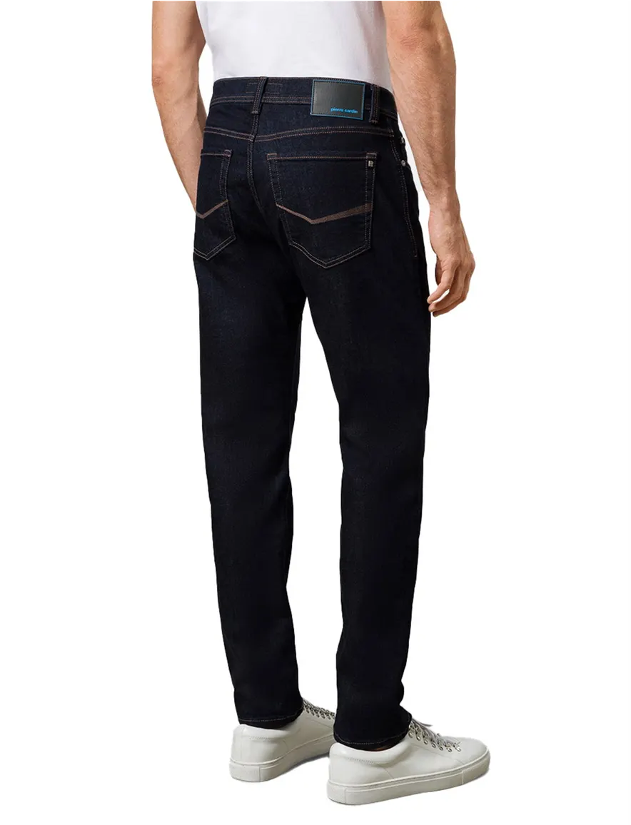 Donkerblauwe broek Pierre Cardin Lyon Tapered