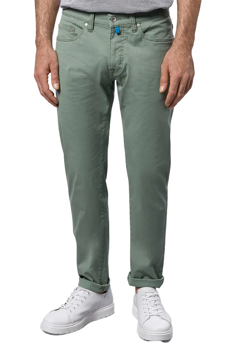 Pierre Cardin groene 5-pocket