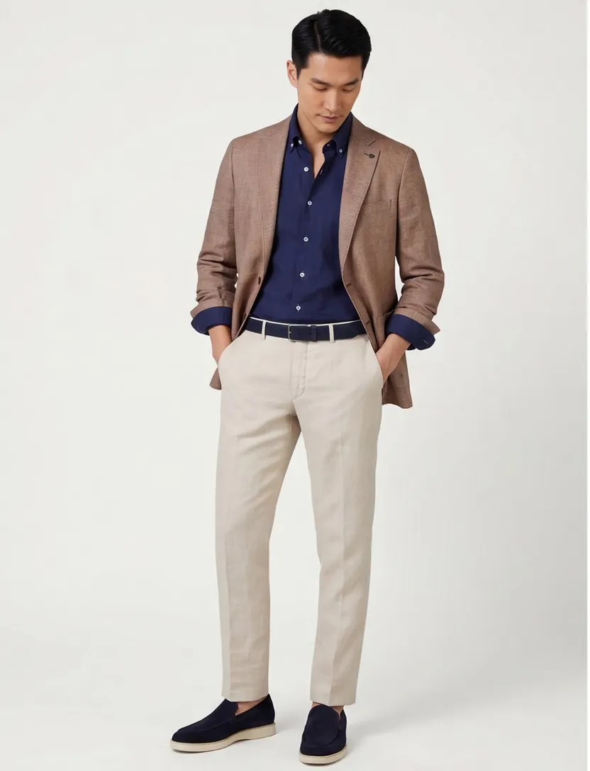 Roy Robson colbert Regular Fit koper