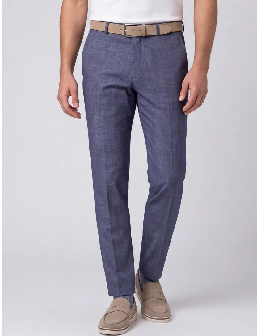 Digel pantalon Mix en Match Kody Slim Fit blauw