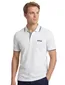 BOSS polo wit uni katoen normale fit