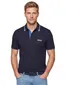 Hugo Boss Paddy polo normale fit blauw effen katoen met logo
