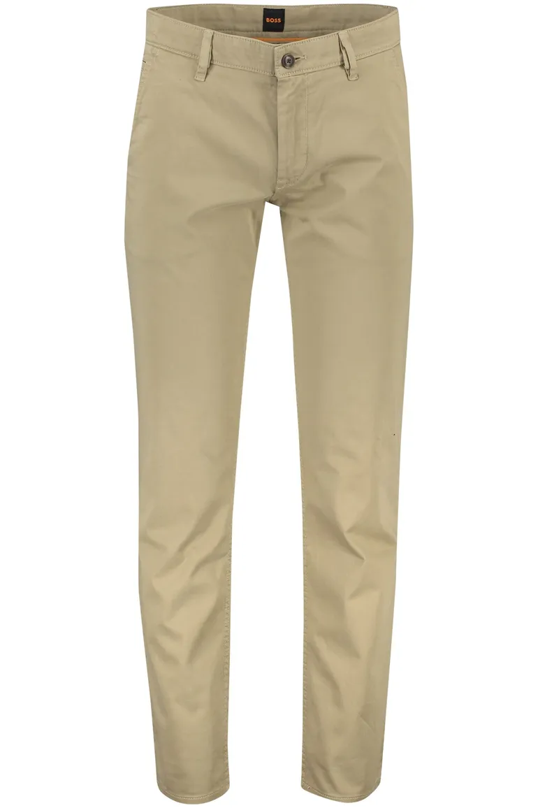 Boss Orange Schino pantalon beige effen chino