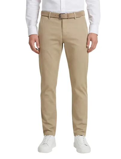 Hugo Boss Boss Orange Schino pantalon beige effen chino