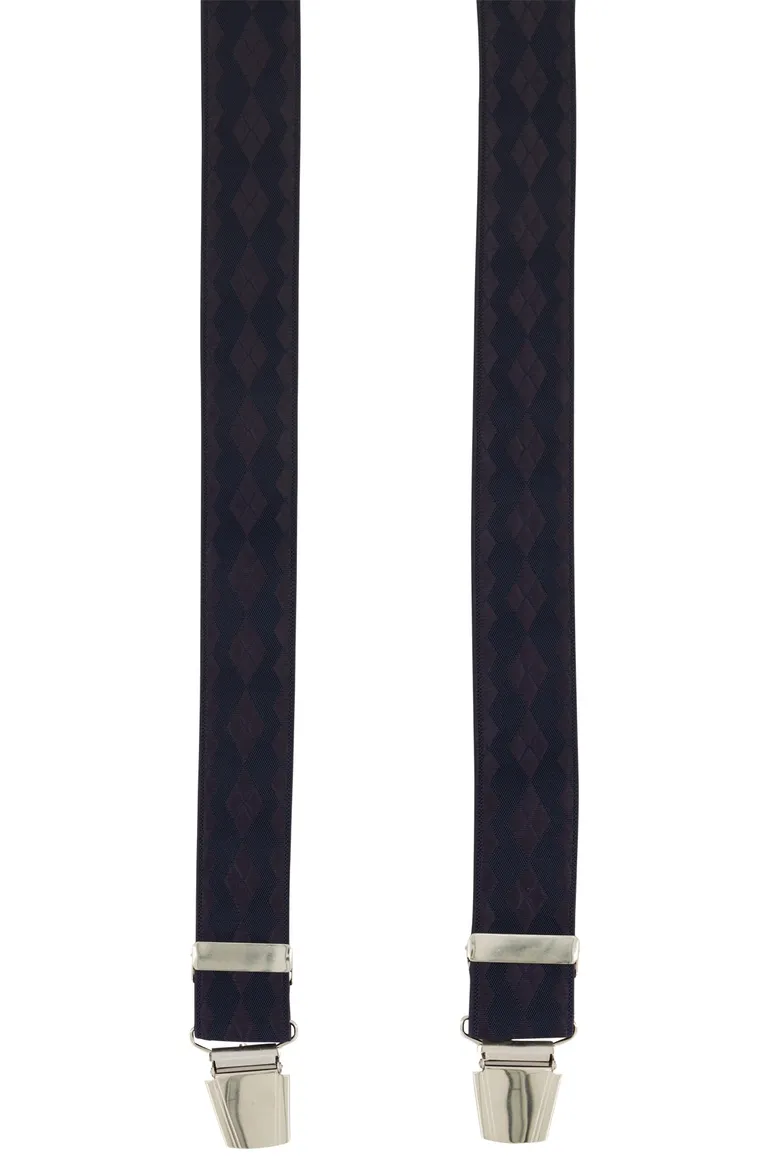 Donkerblauwe Lindenmann bretels