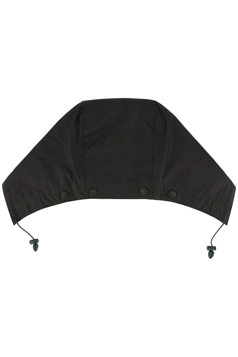 Barbour capuchon donkergroen katoen