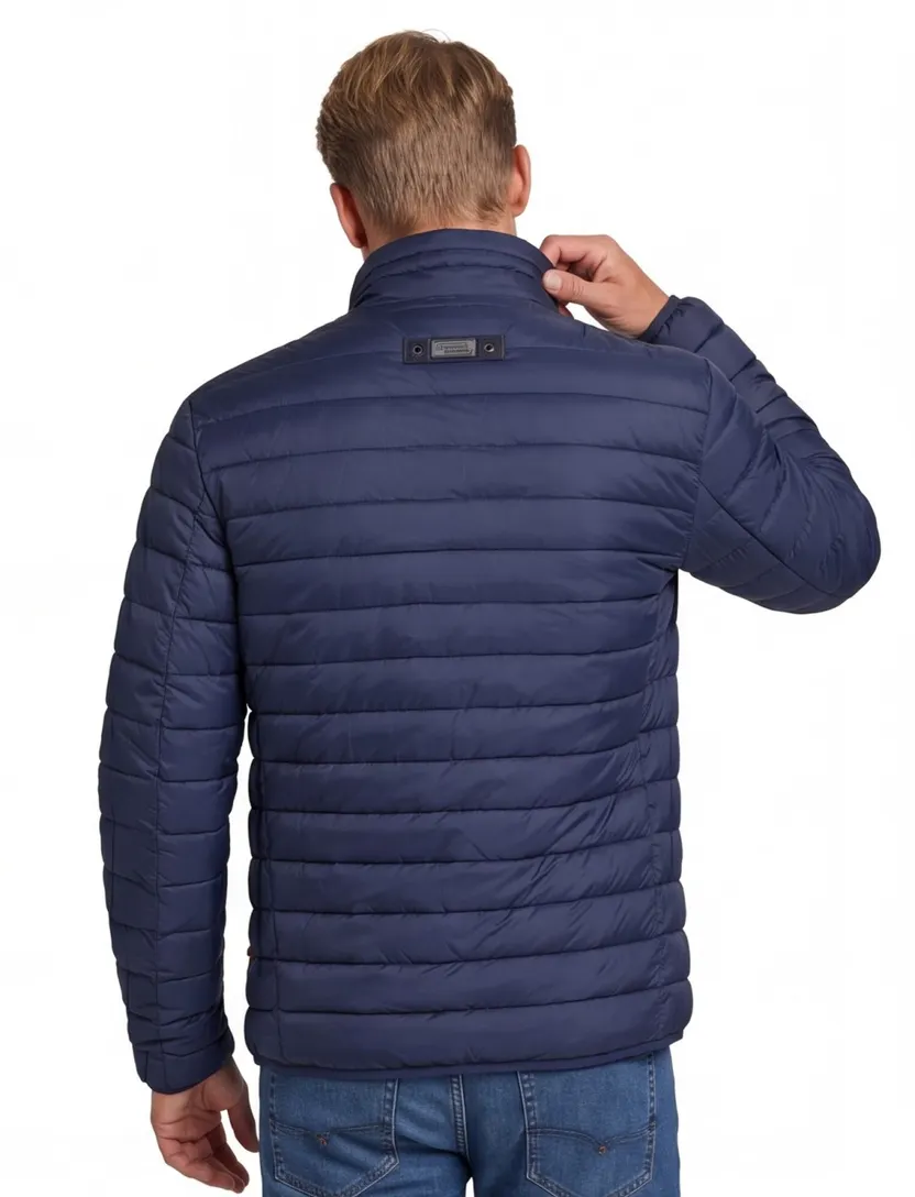 Camel Active jas donkerblauw gewatteerd