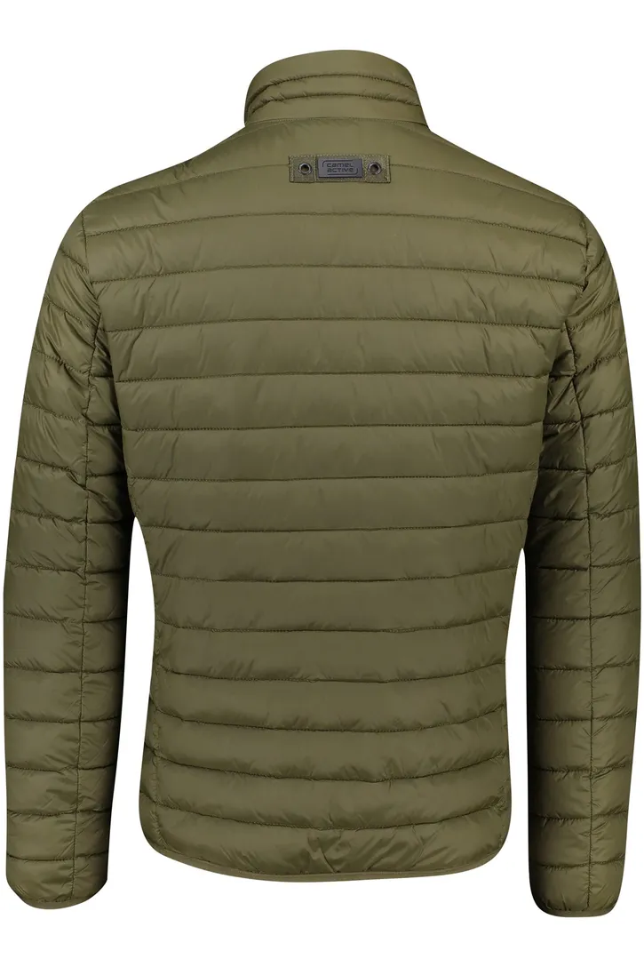 Camel Active jas groen kort model gewatteerd