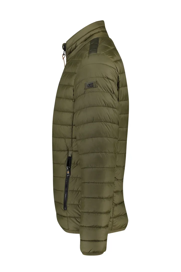 Camel Active jas groen kort model gewatteerd