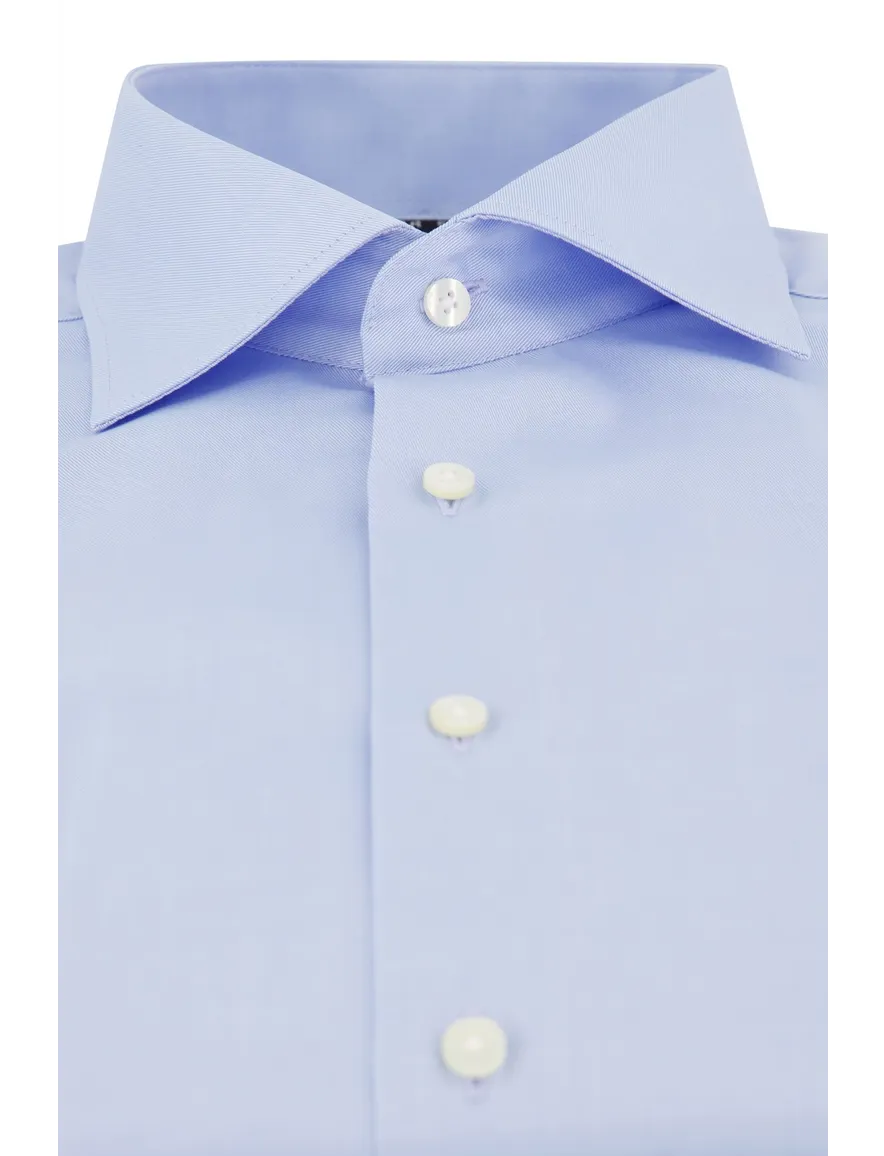 Eterna overhemd mouwlengte 7 modern fit lichtblauw