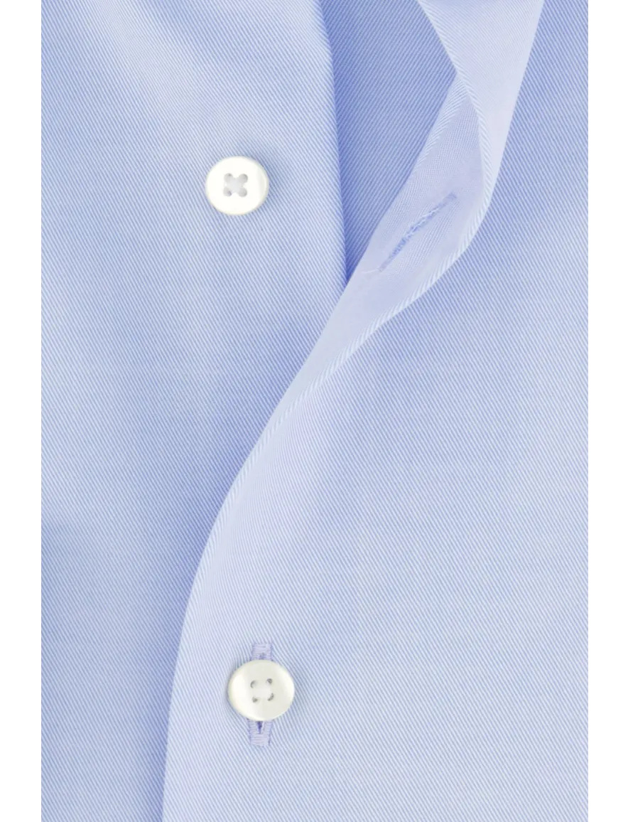 Eterna overhemd mouwlengte 7 modern fit lichtblauw