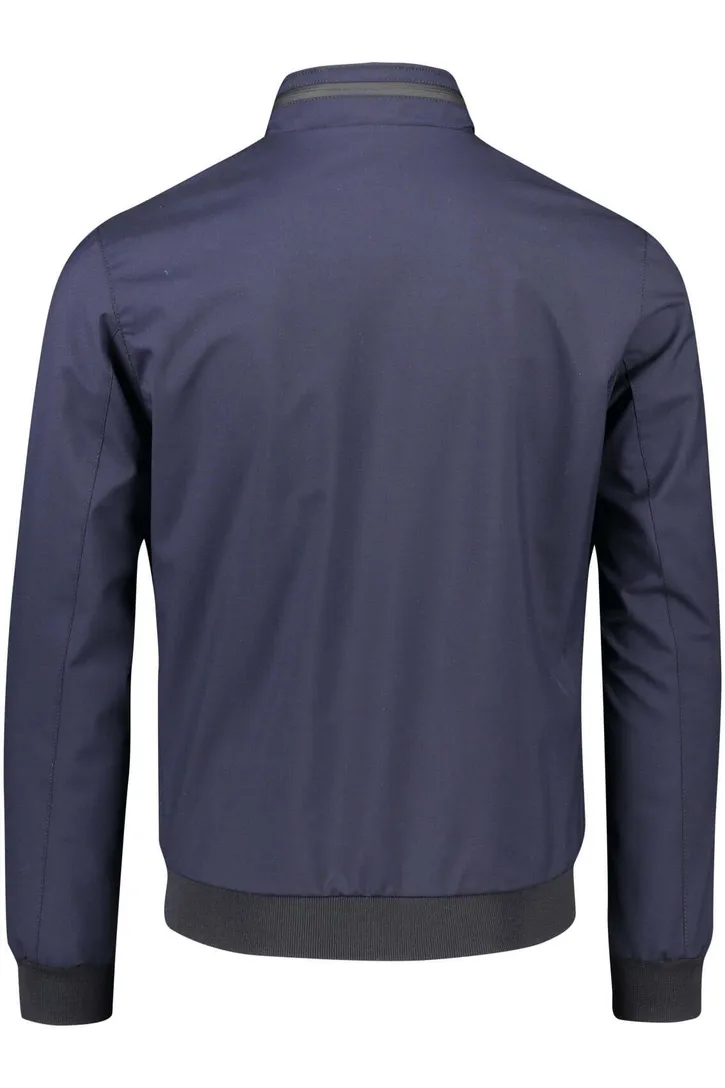 Portofino zomerjas wol donkerblauw normale fit