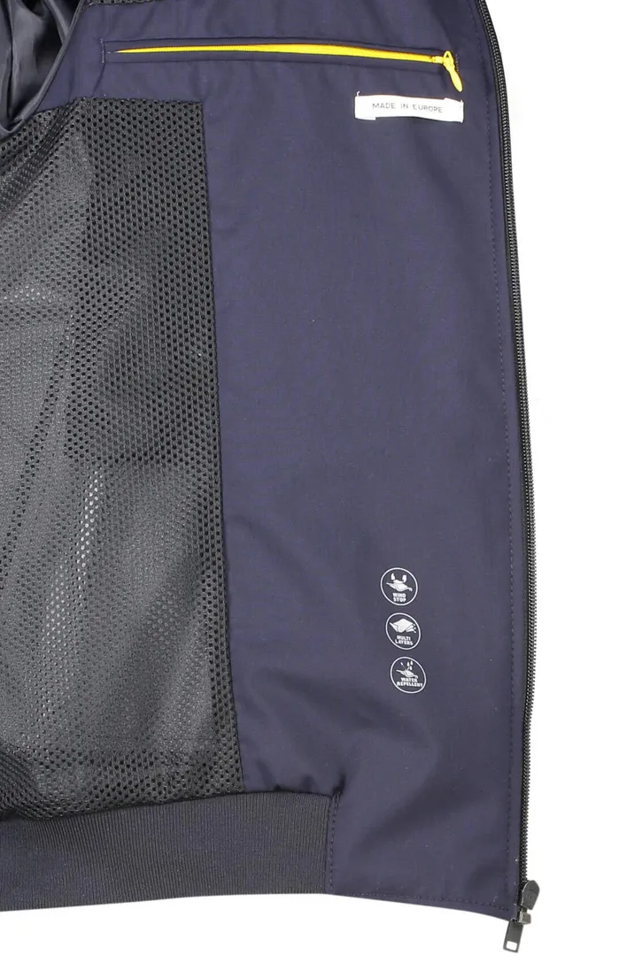 Portofino zomerjas wol donkerblauw normale fit