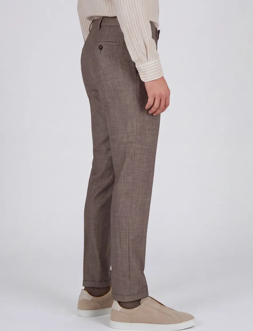 pantalon mix en match bruin Digel pantalon mix en match bruin Digel Mix & match colbert bruin Digel