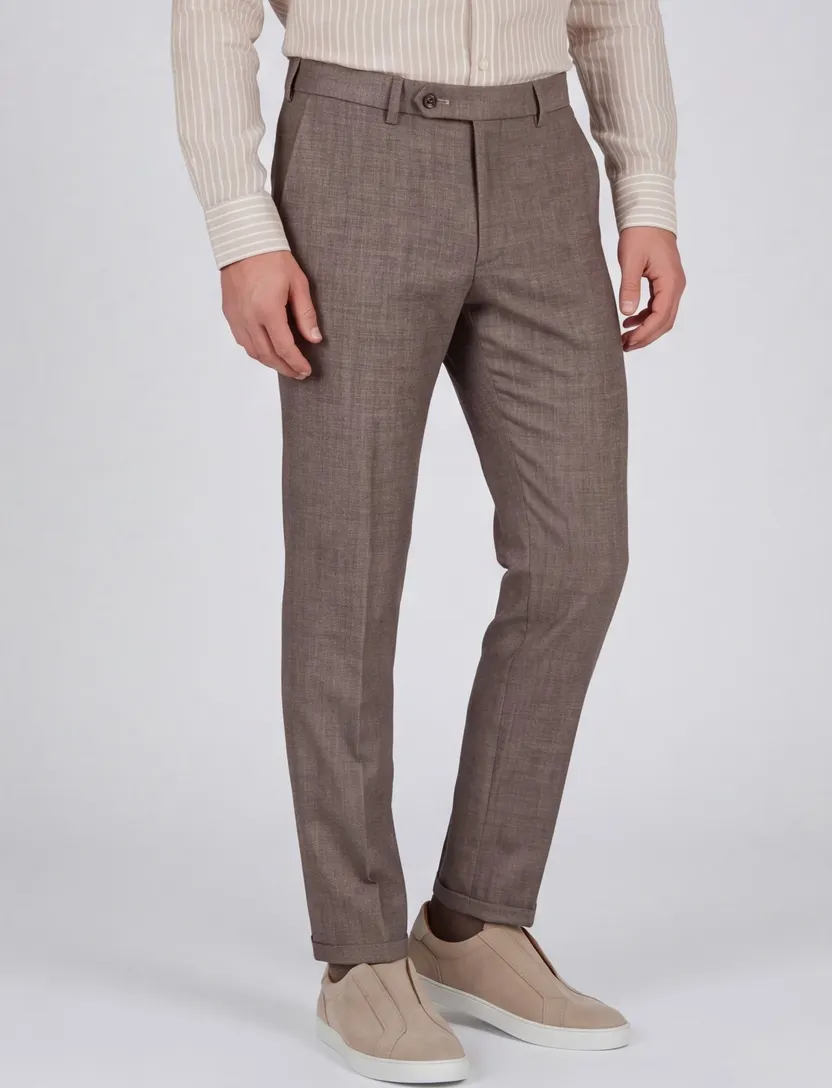 Digel pantalon mix en match Digel bruin Colbert mix & match