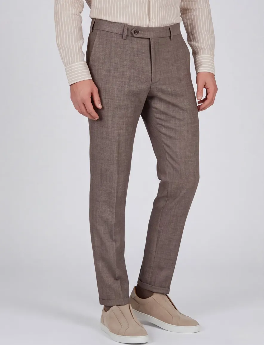 pantalon mix en match bruin Digel pantalon mix en match bruin Digel Mix & match colbert bruin Digel