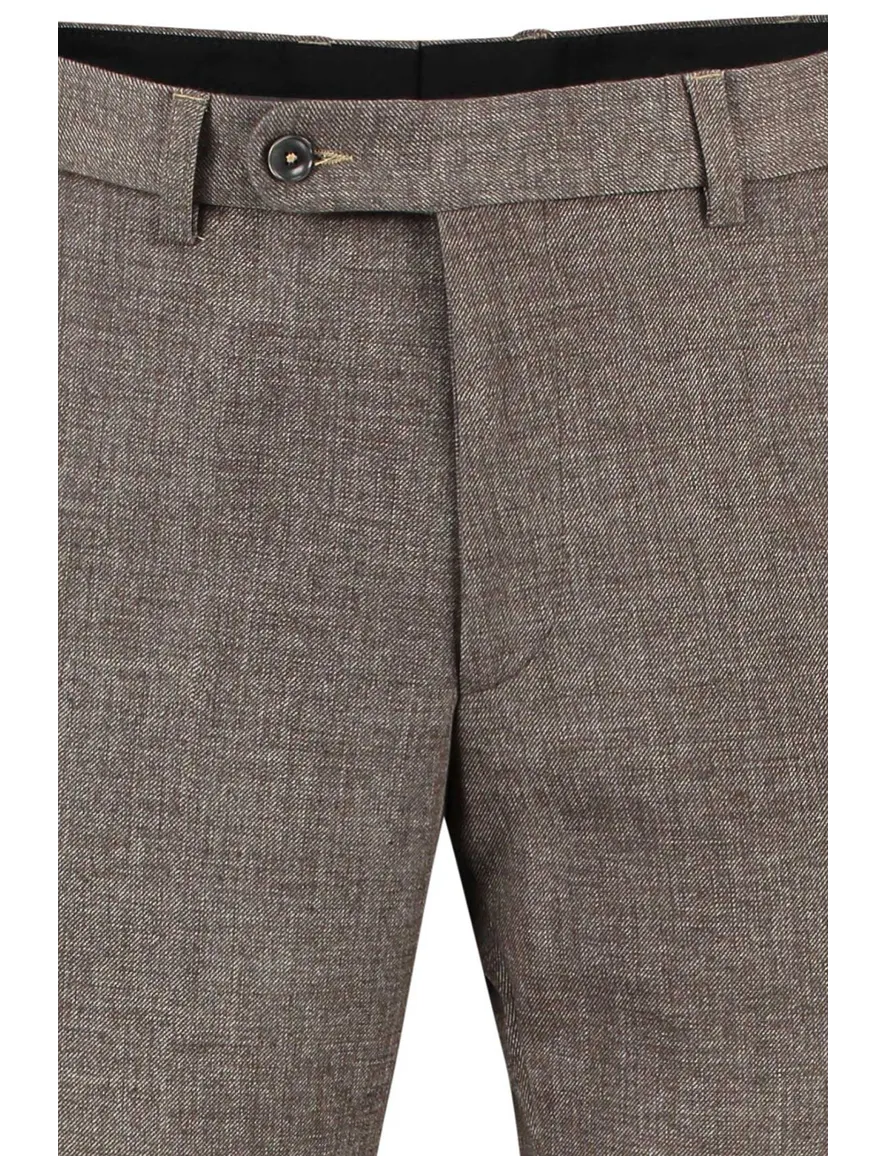 Digel pantalon mix en match bruin