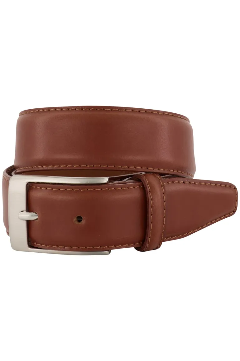 Lindenmann riem leer bruin