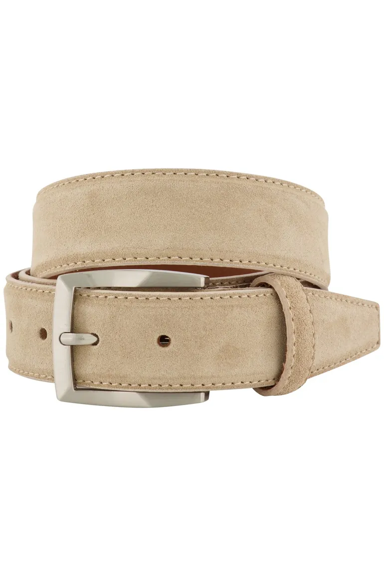 Lindenmann riem beige leer