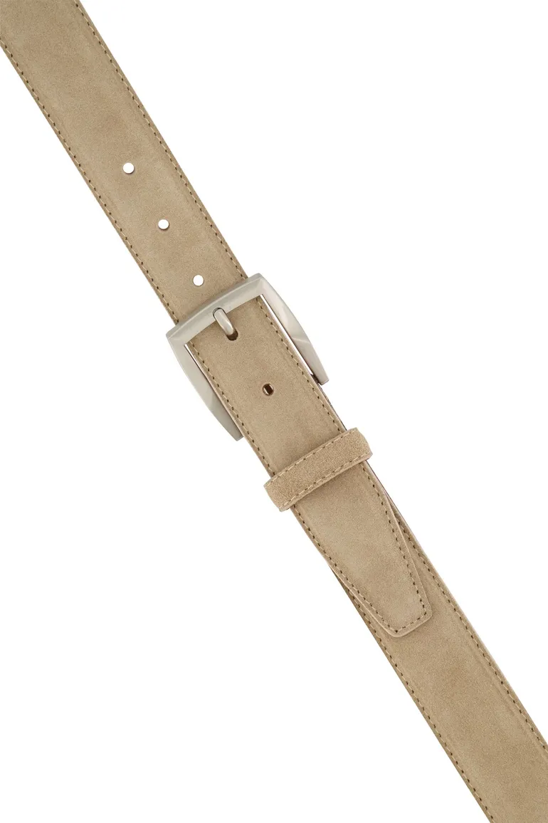 Lindenmann riem beige leer