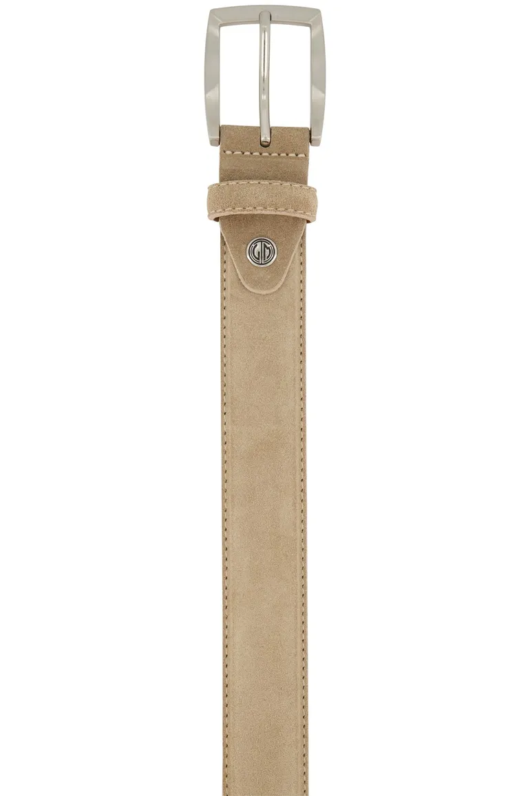 Lindenmann riem beige leer