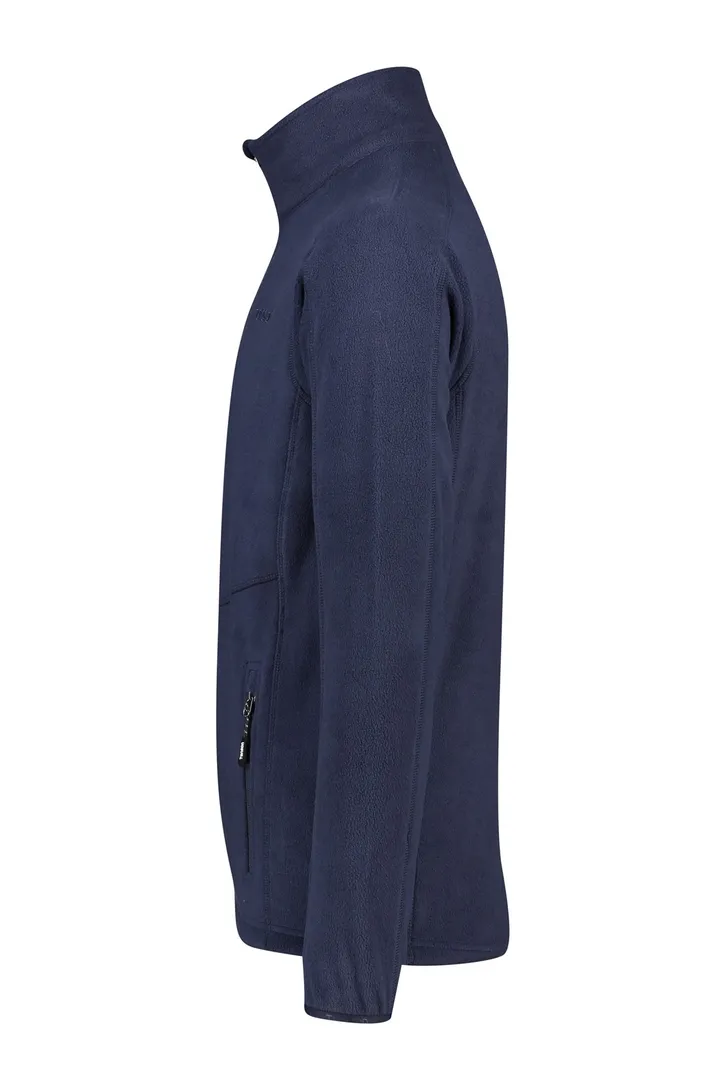 Fleece vest Tenson navy gemeleerd