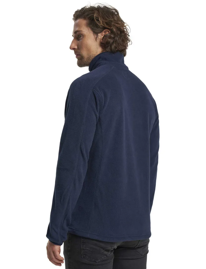 Fleece vest Tenson navy gemeleerd