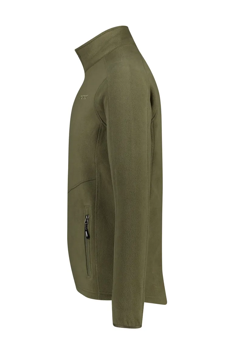 Tenson fleese vest olfijgroen normale dit