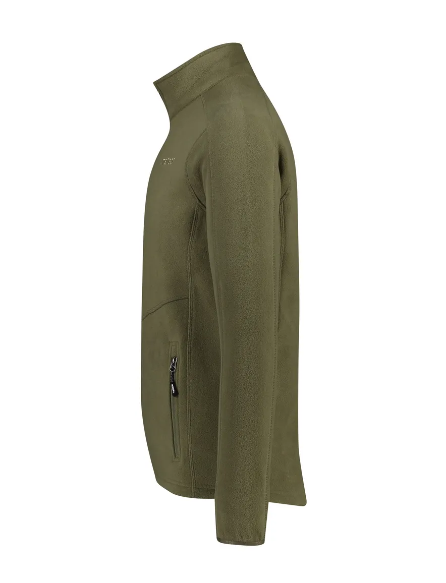 Tenson fleese vest olfijgroen normale dit