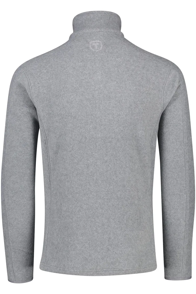 Tenson vest grijs gemeleerd fleece