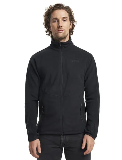 Tenson Tenson fleece vest zwart gemeleerd