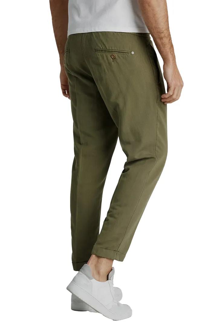 Cast Iron chino groen