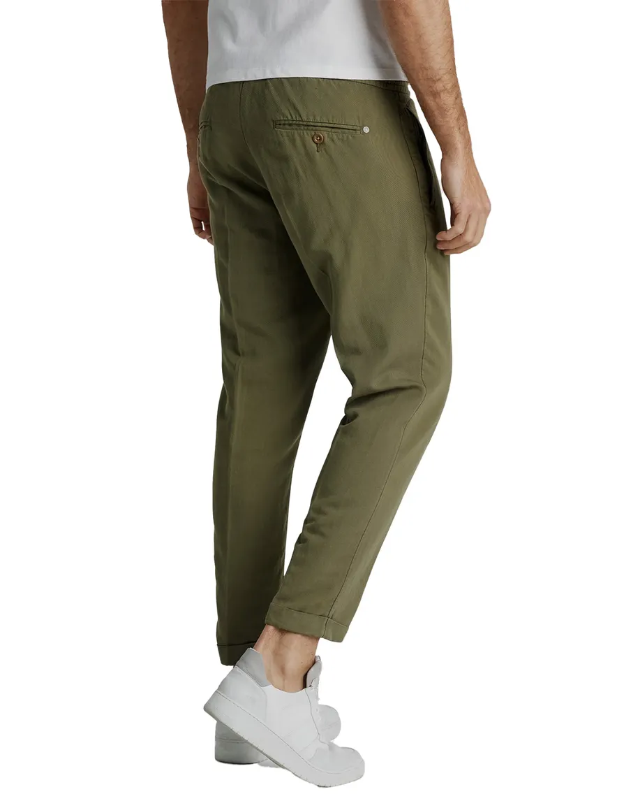 Cast Iron chino groen