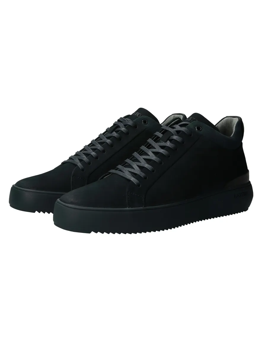 Blackstone sneaker donkerblauw leer