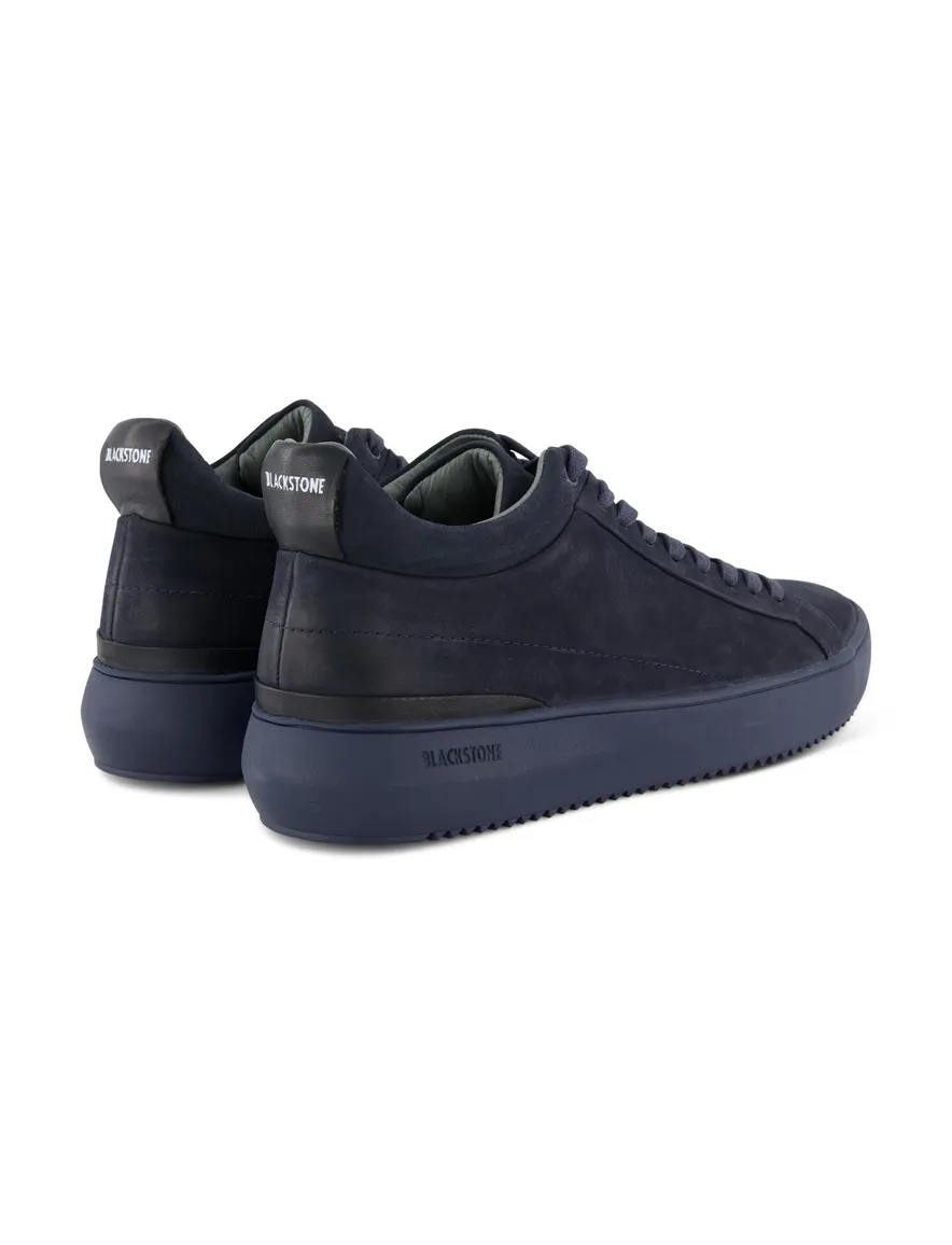 Blackstone sneaker donkerblauw leer