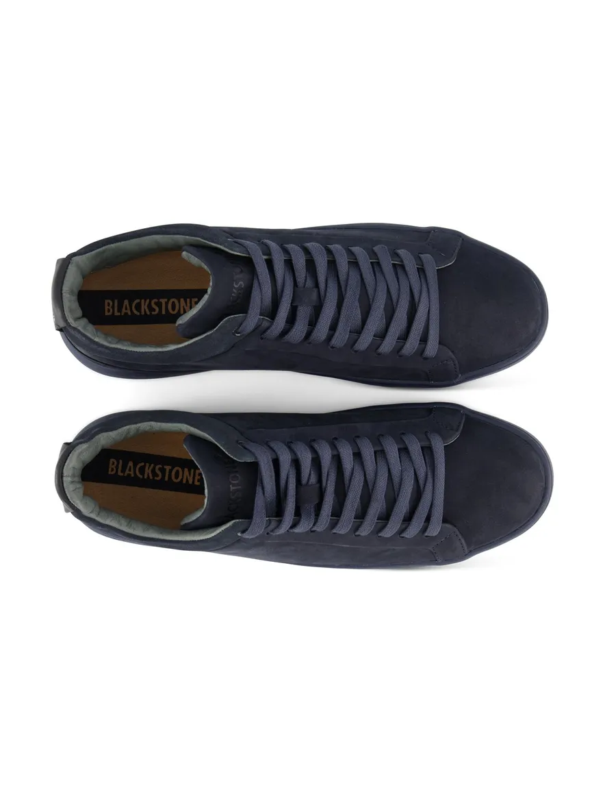 Blackstone sneaker donkerblauw leer