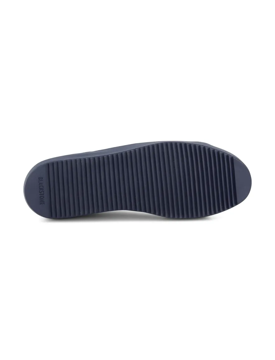 Blackstone sneaker donkerblauw leer
