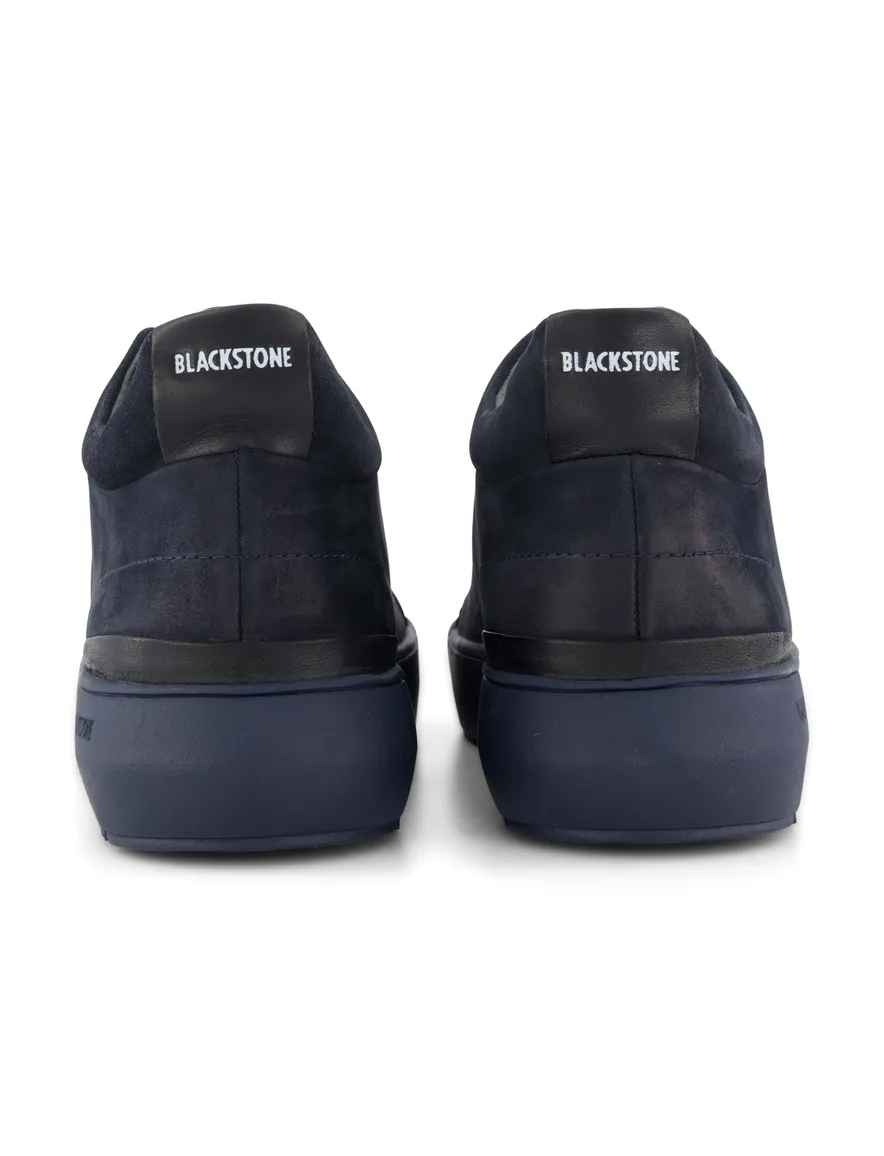 Blackstone sneaker donkerblauw leer