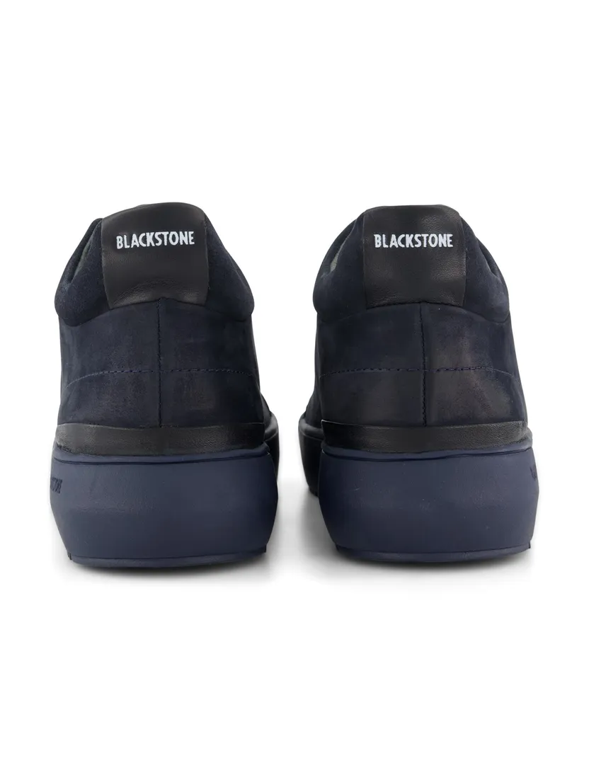 Sneakers Blackstone donkerblauw leer