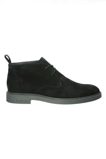 Blackstone Blackstone nette hoge schoenen zwart effen leer