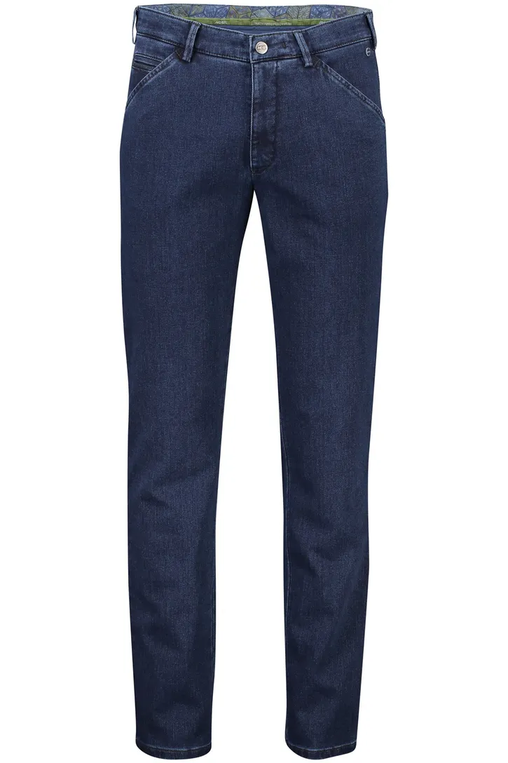 Broek Meyer Chicago blauw spijker
