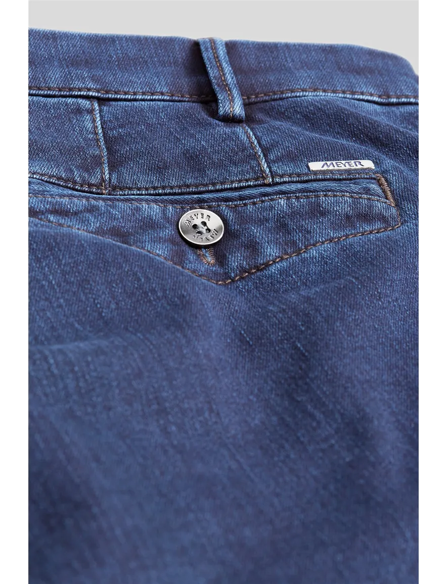 Meyer Chicago chino in blauw